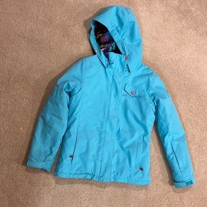 Girls Roxy ski winter jacket coat sz 14